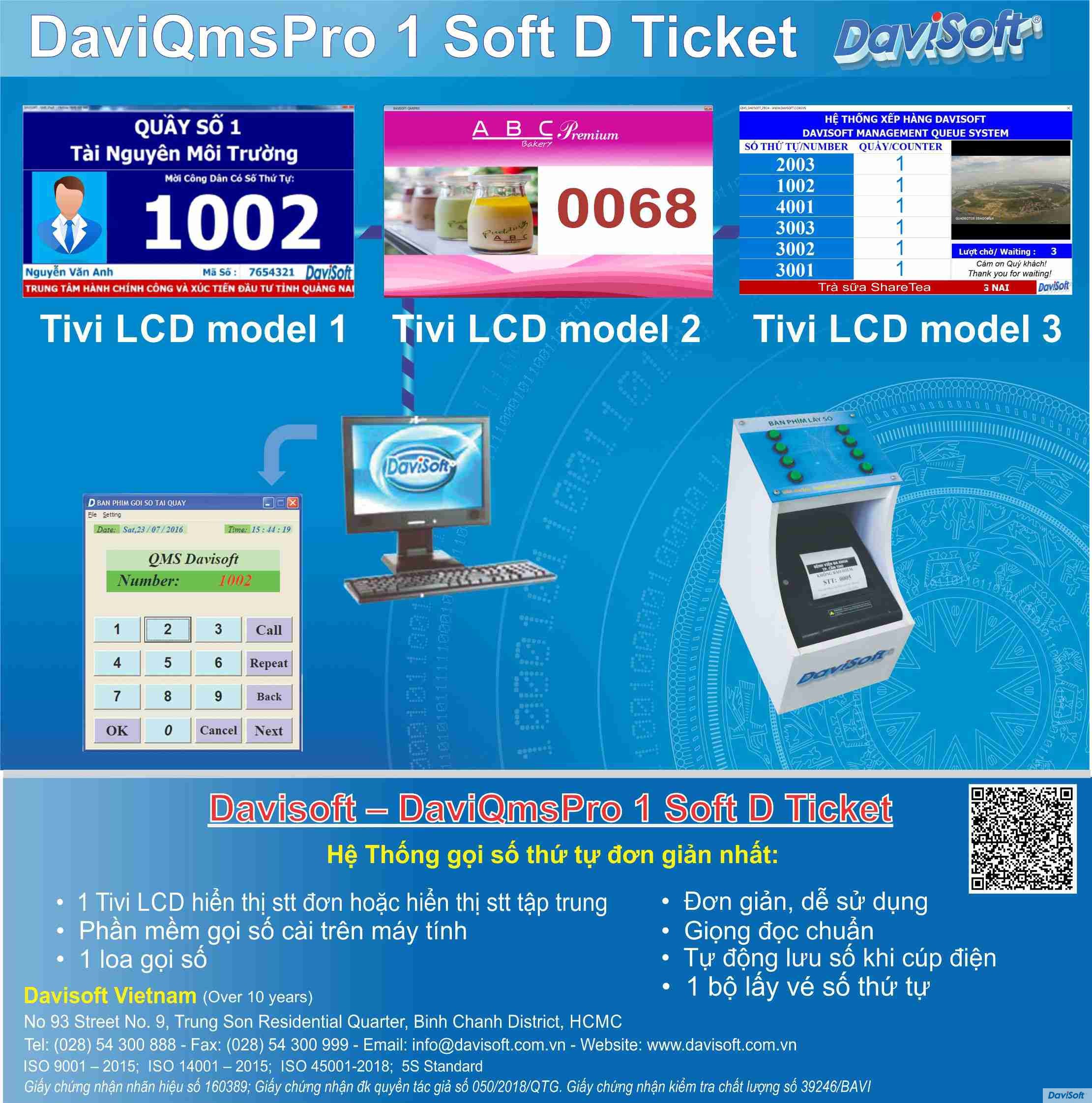 QMS Pro 1 soft D Ticket