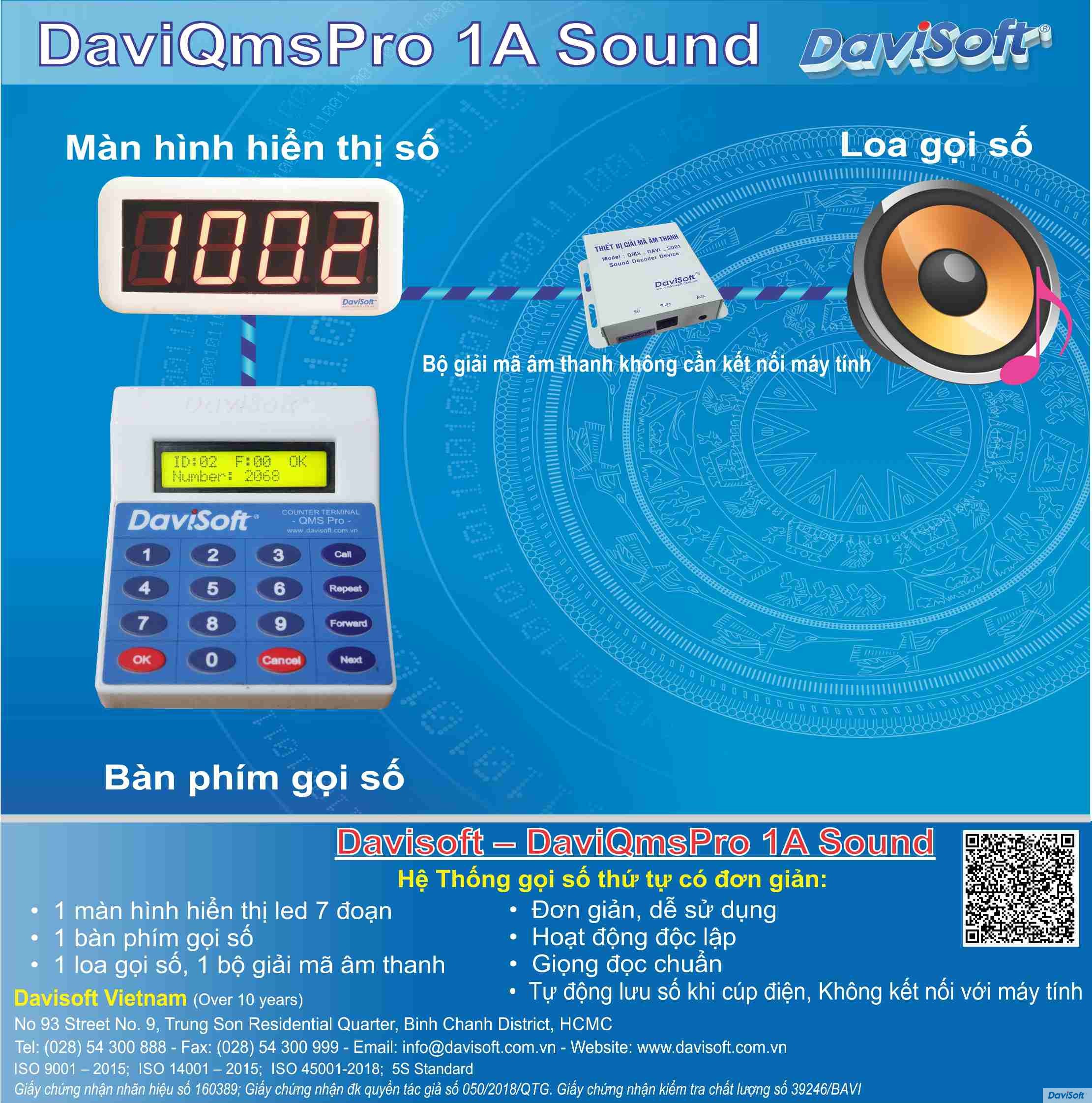 QMS Pro 1A sound