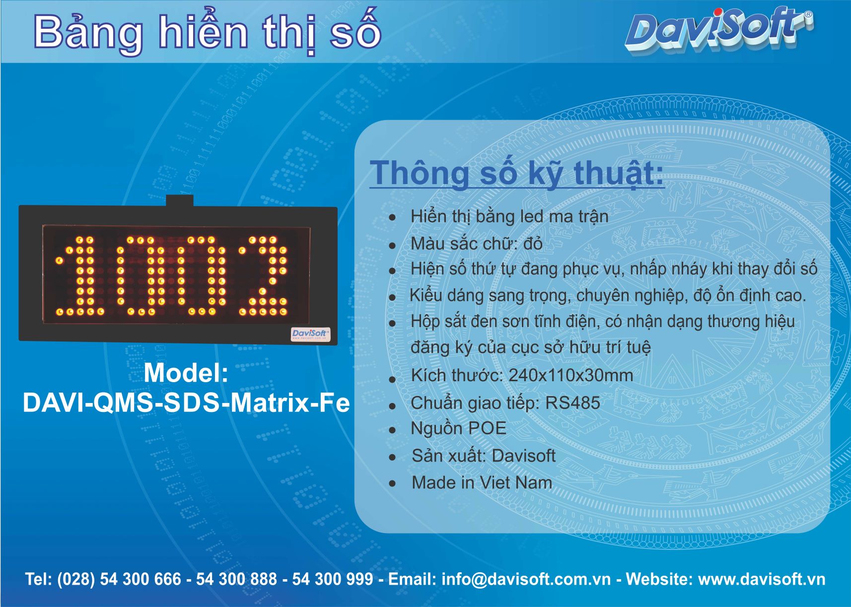 DAVI-QMS-SDS-Matrix-Fe