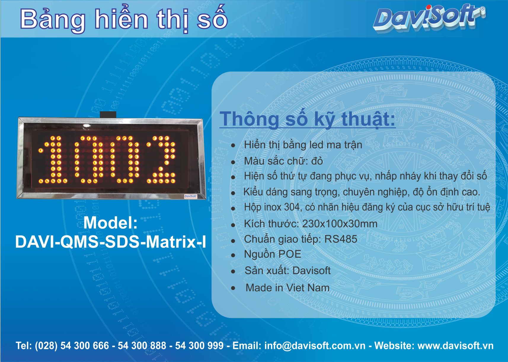 DAVI-QMS-SDS-Matrix-I