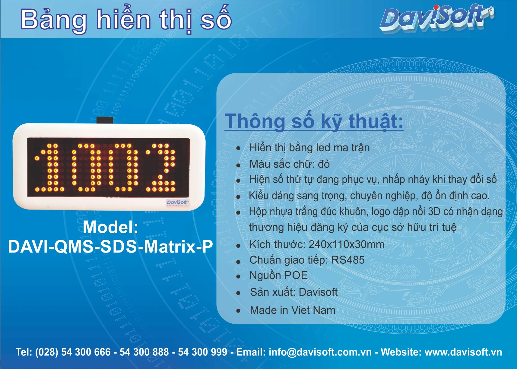 DAVI-QMS-SDS-Matrix-P